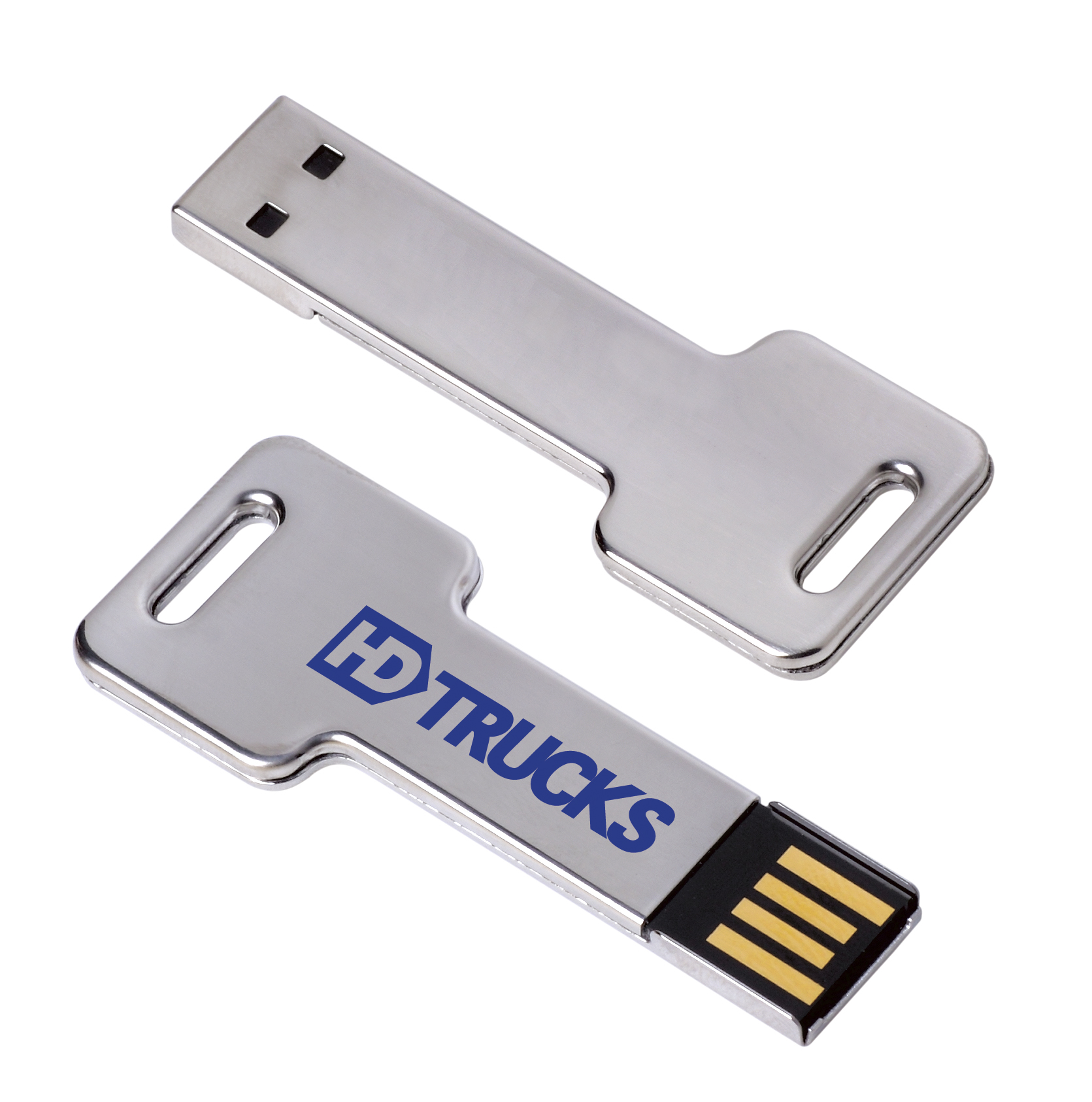 Universal Source® 2 GB Silver Key USB 2.0 Flash Drive
