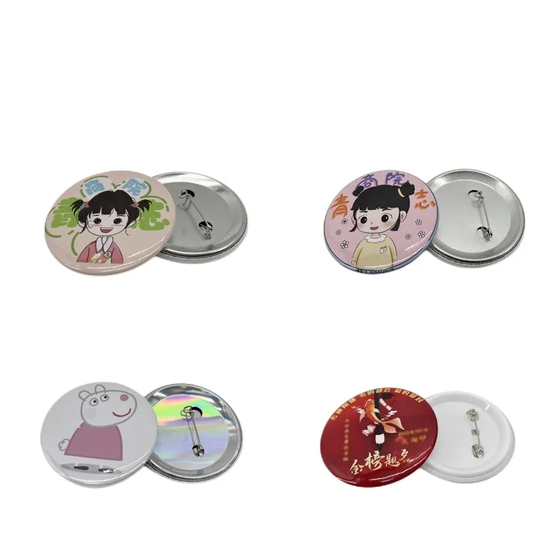 Anime Pin Badge with Printed 1.7in 3