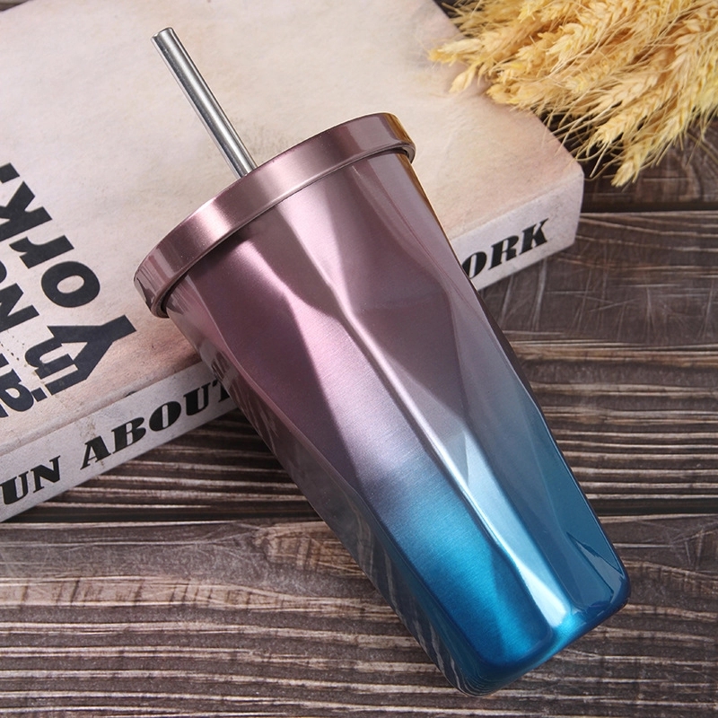 16oz Travel Mug Tumbler with Lid and Straw 5