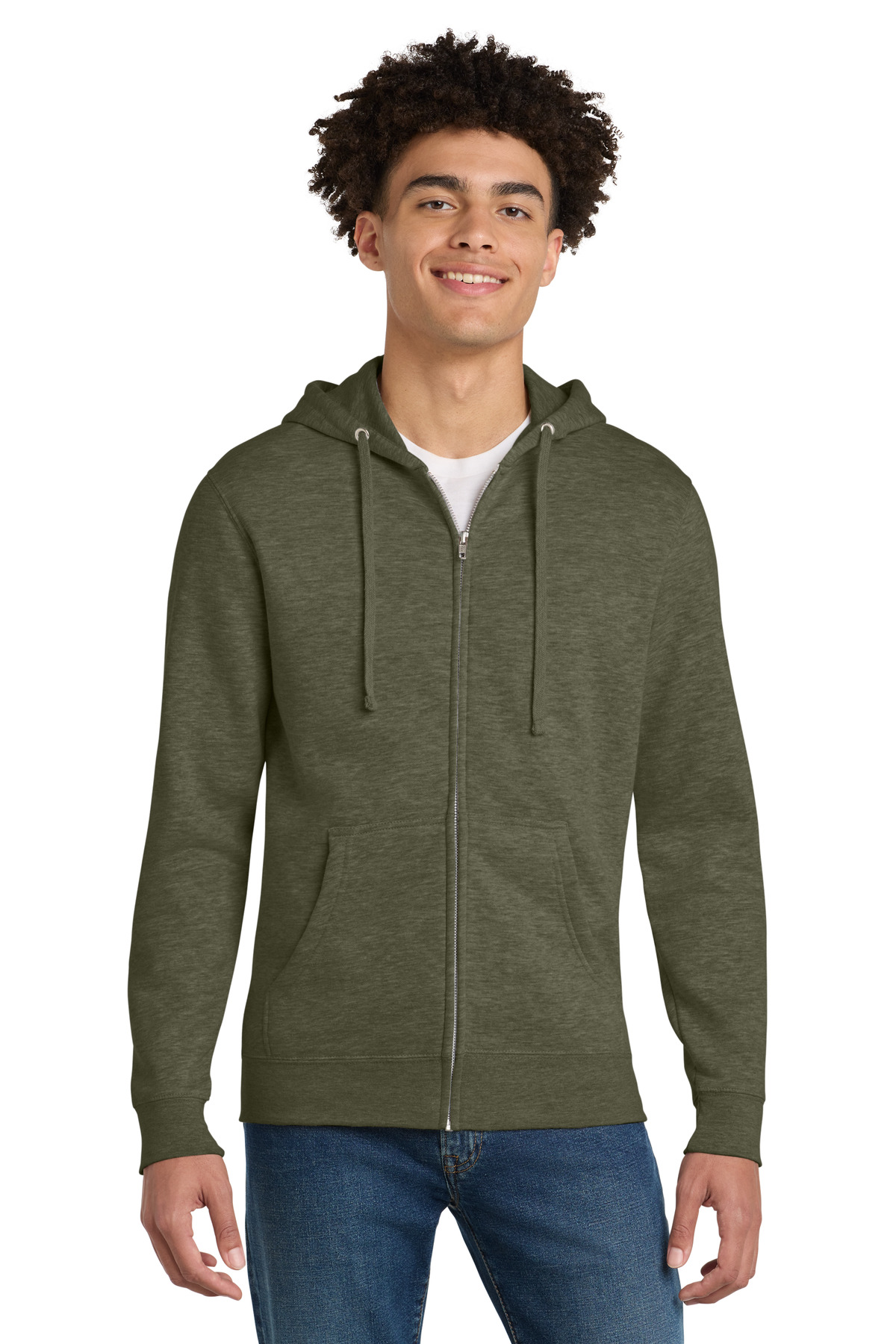 District V.I.T. Fleece Full-Zip Hoodie DT6102 89