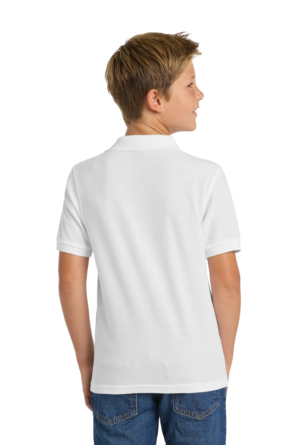 Port Authority Youth Silk Touch Polo. Y500 22