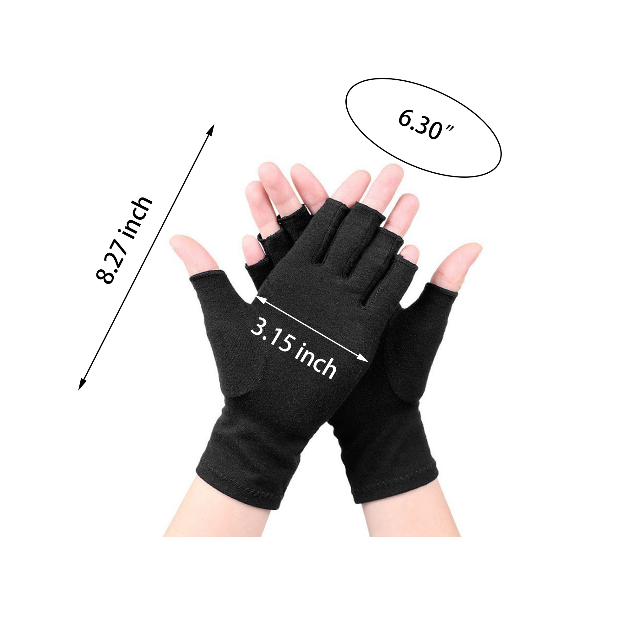 Half Finger Compression Gloves 3