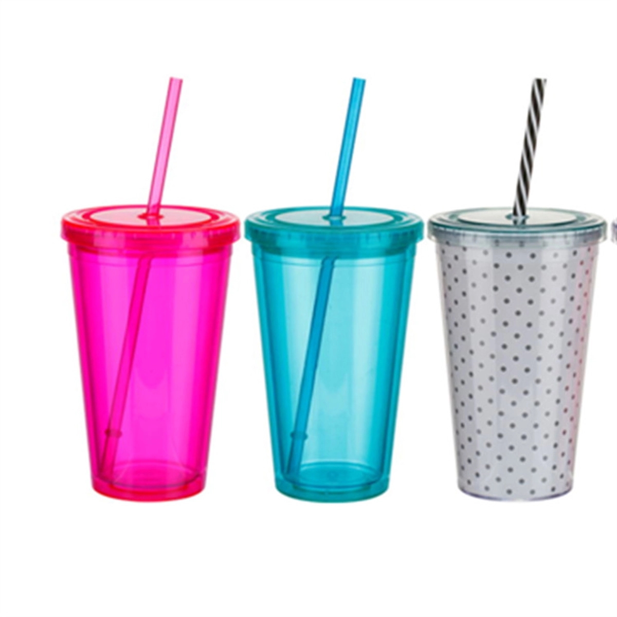 16 OZ Trumbler With Straw 3