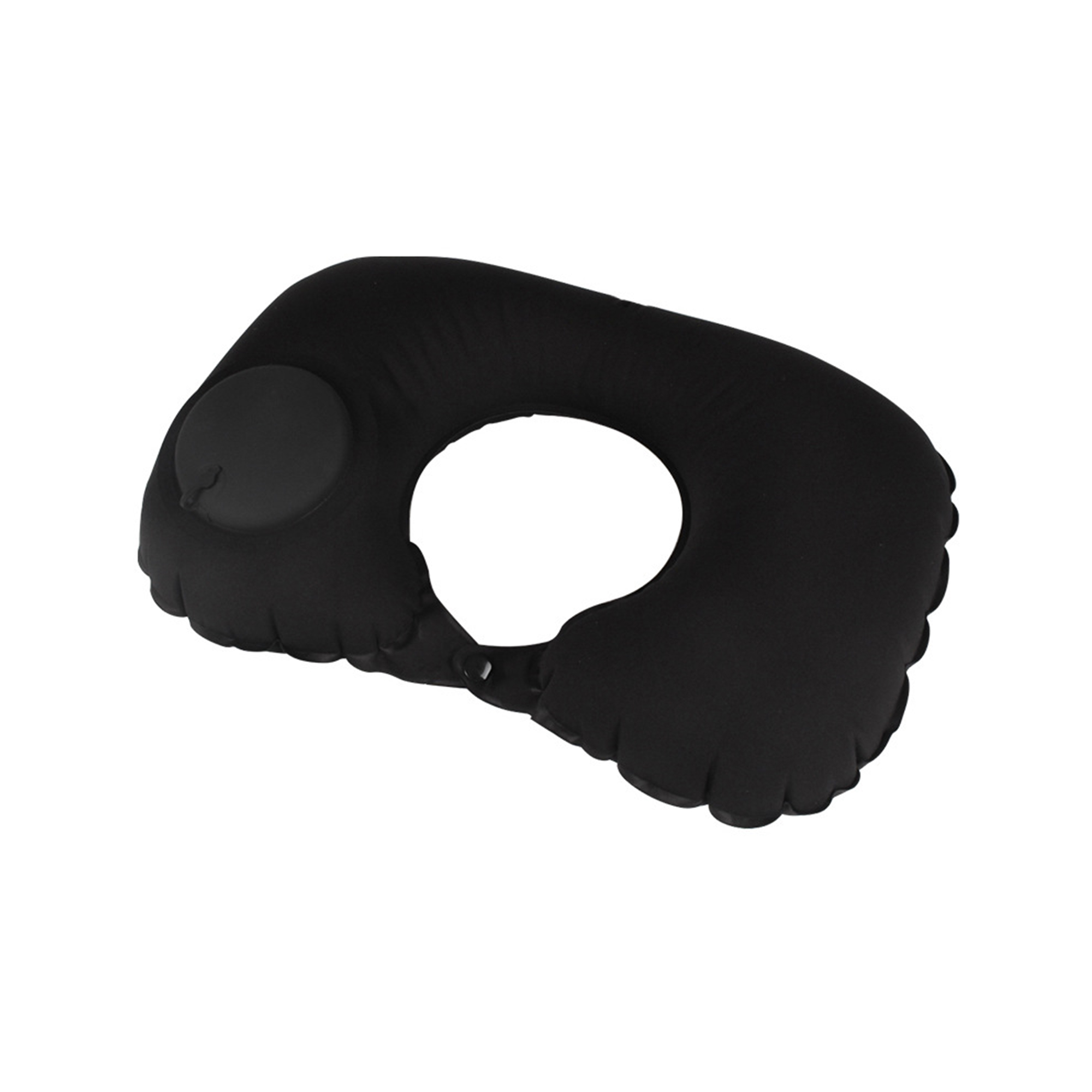 Inflatable Travel Neck Pillow With Built In Pump 2