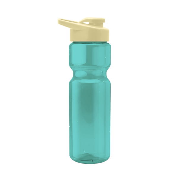 Blazer 28oz Transparent Bike Bottle w/Drink-thru Lid 154