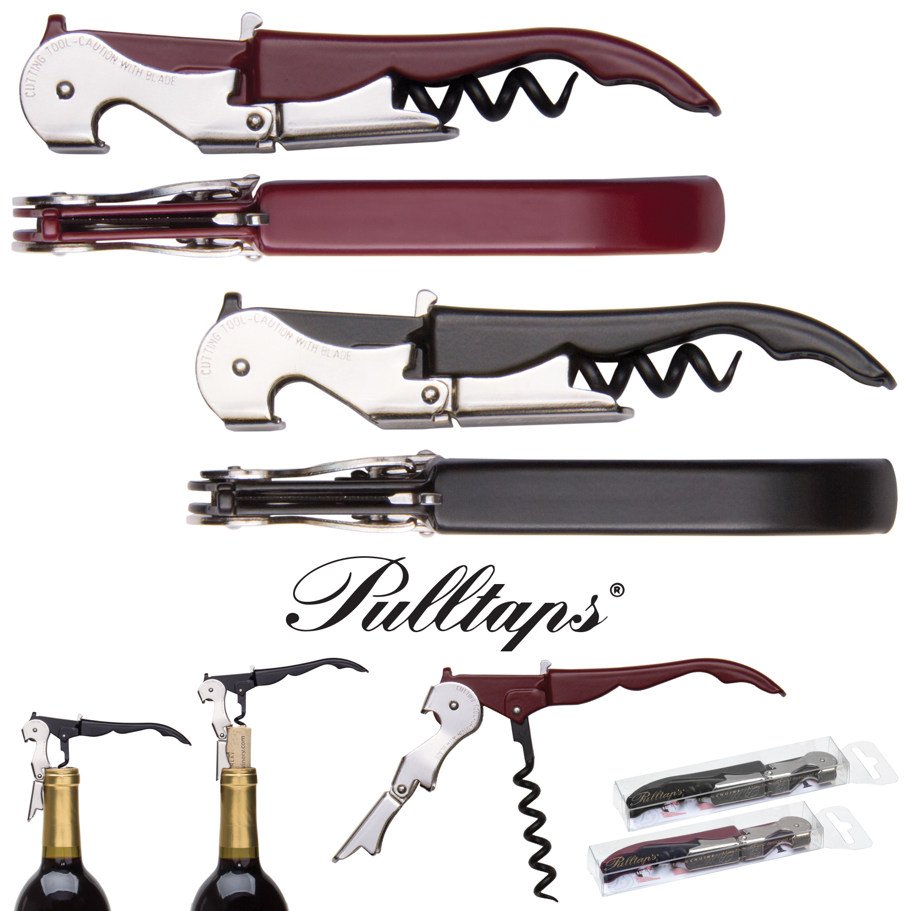 Pulltap's Double Hinged Waiters Corkscrew 2