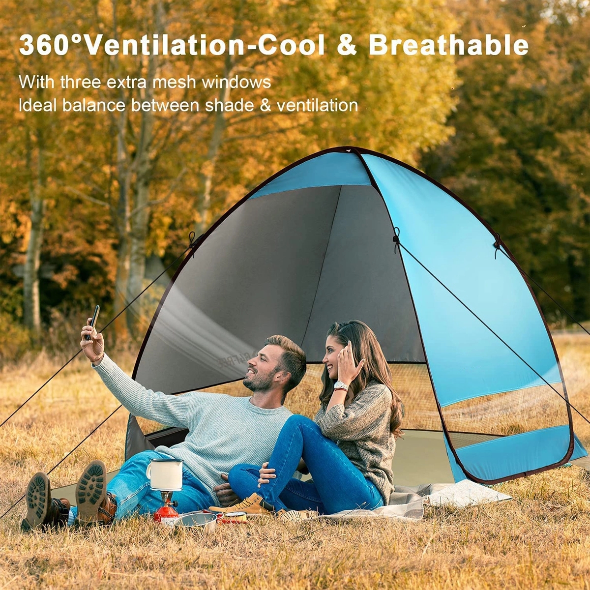 Fully Automatic Camping Beach Awning Tent 1