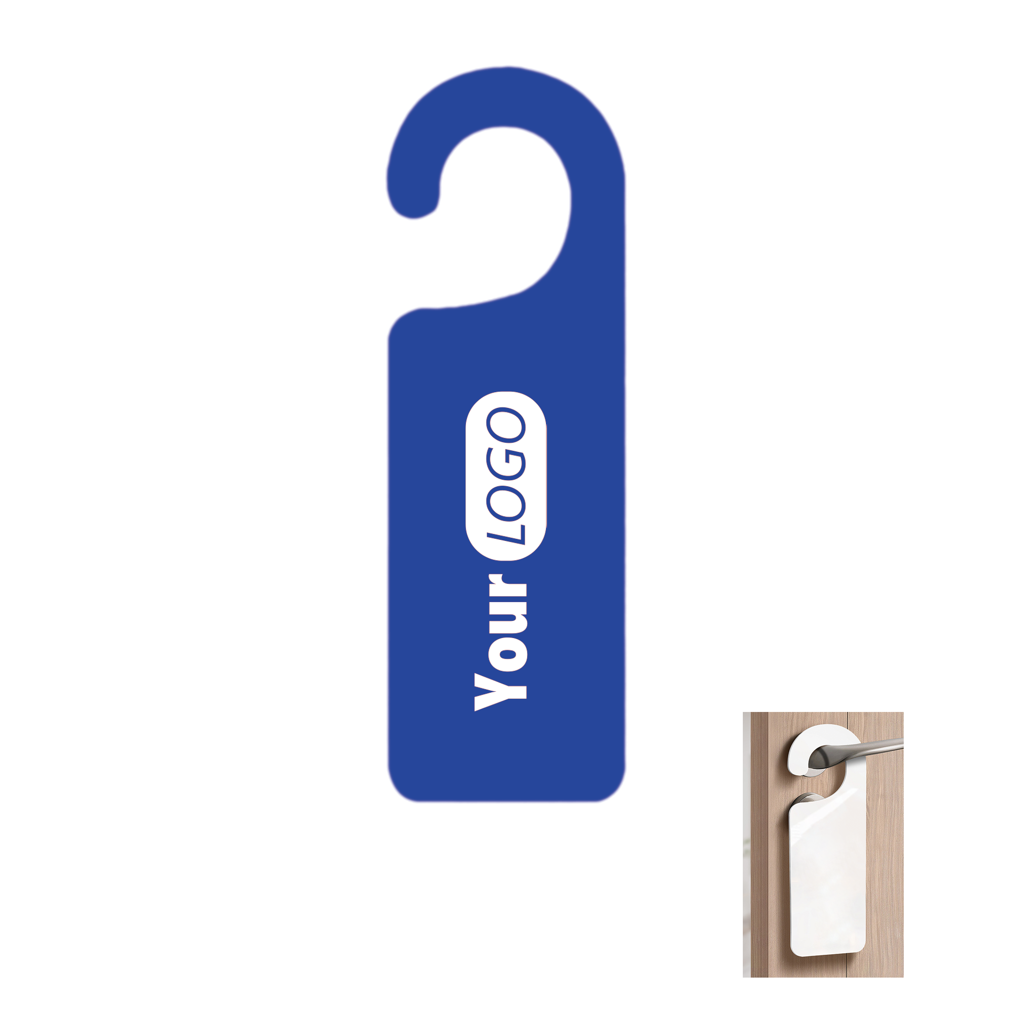 Hotel PVC Full-Color Door Hanger Sign Nameplates 1