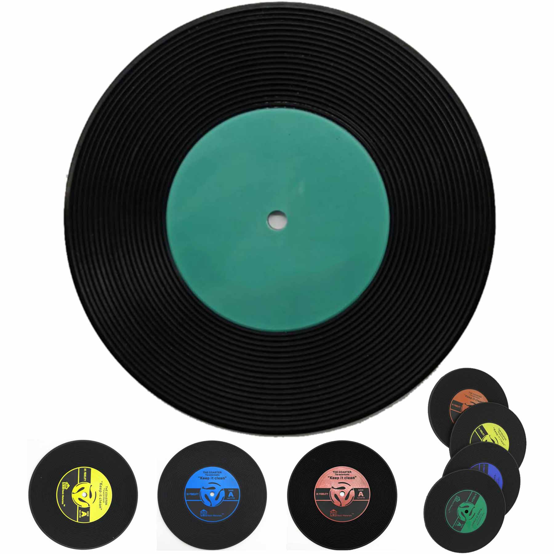 Vinyl Record Drink Coaster 3