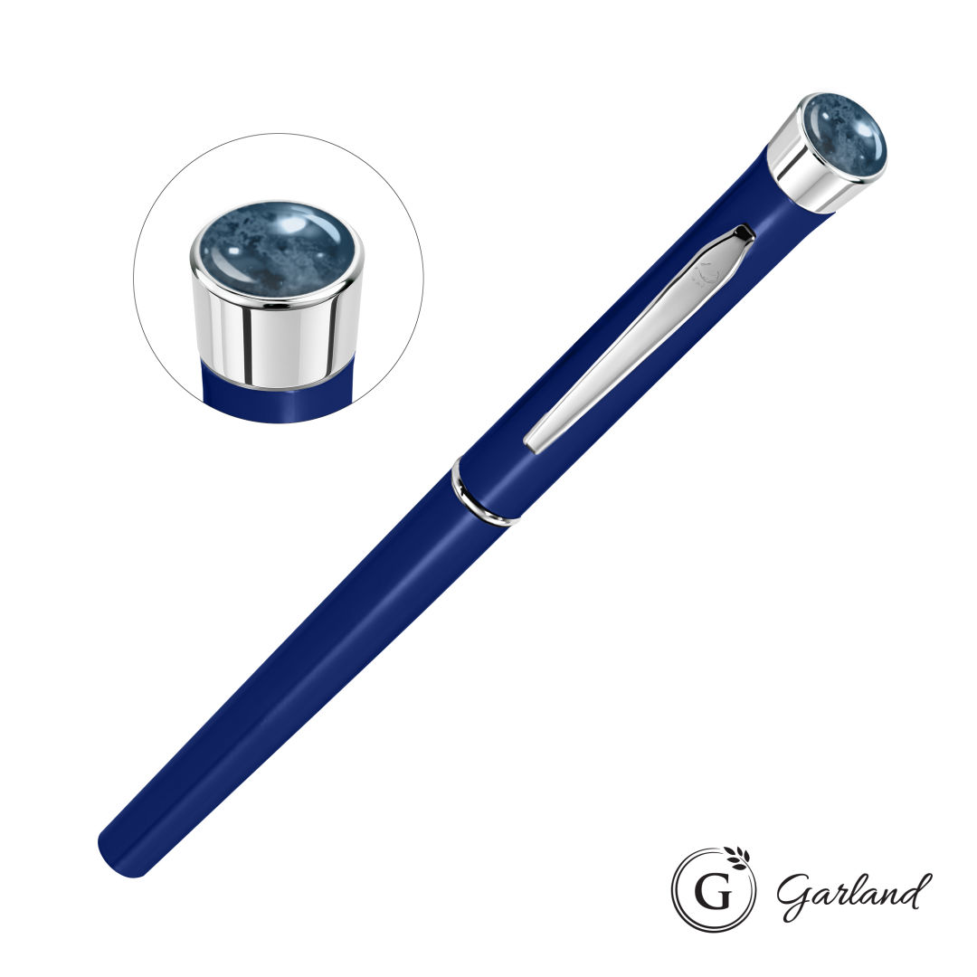 Garland® Color Aura Rollerball Pen - Chrome Accent 10