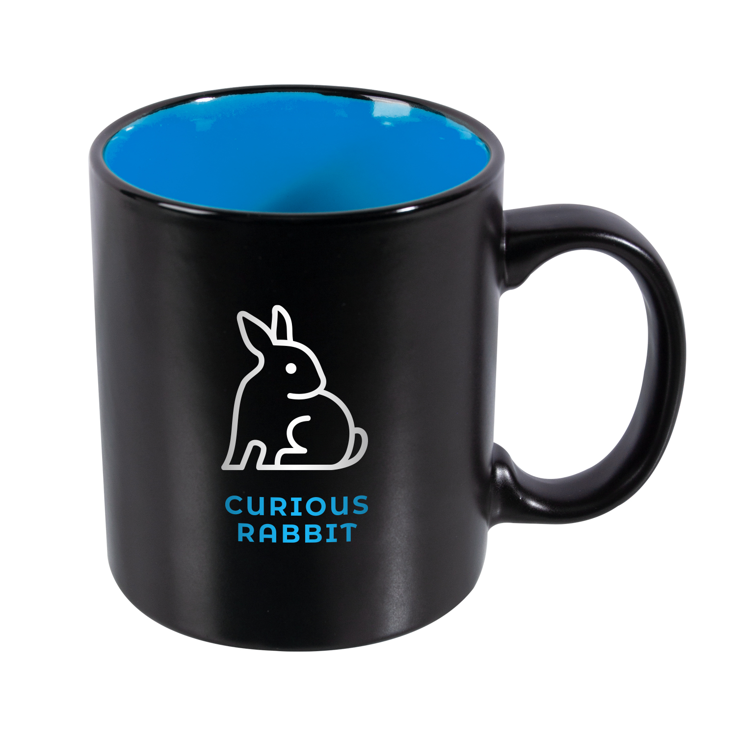 11 oz. Matte Inner Chroma Mug (2 Color Imprint) 4