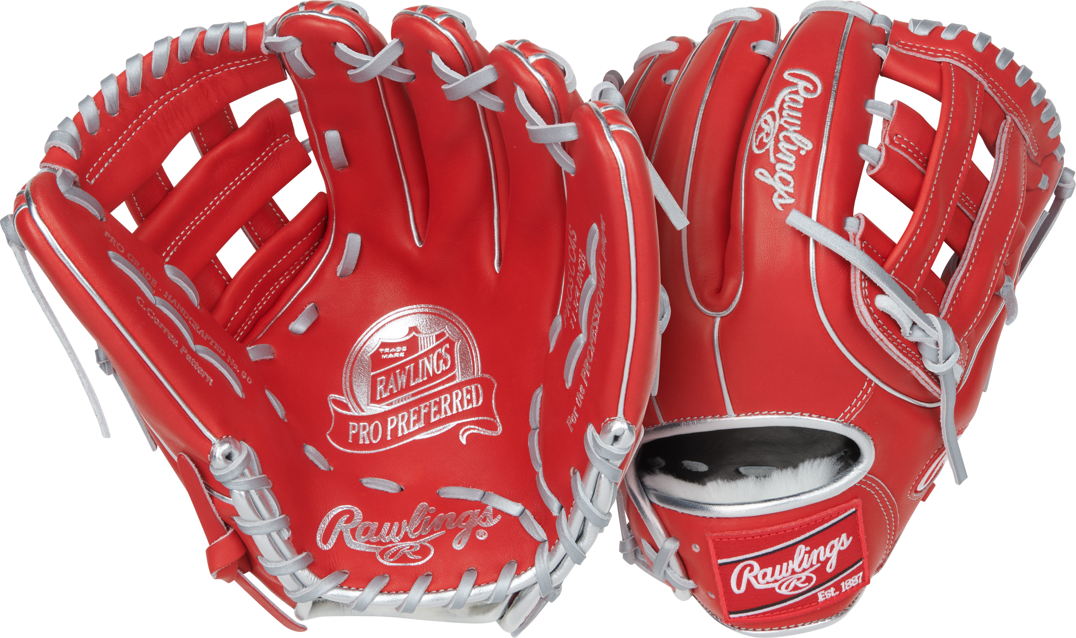 Rawlings Pro Preferred 11.75 in Baseball Glove, Infield 1