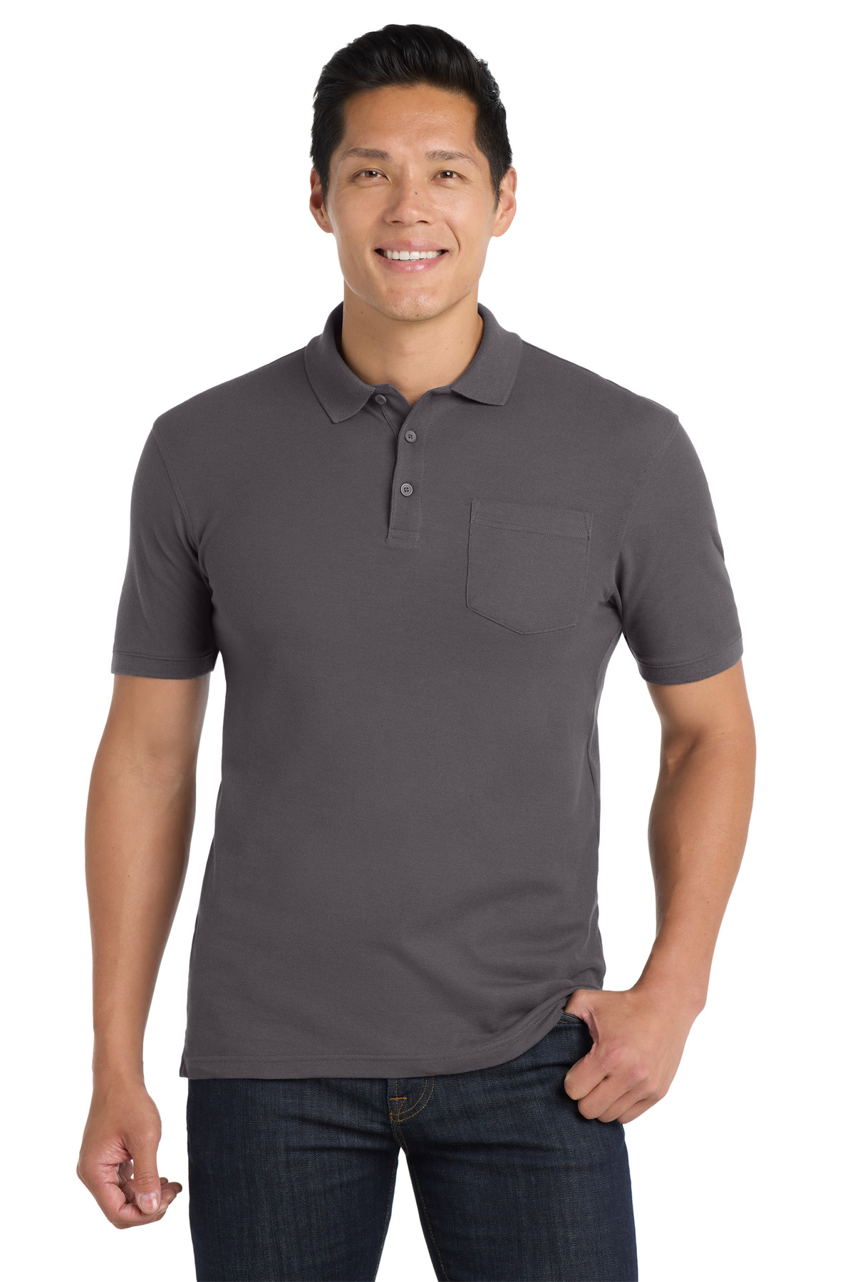 Port Authority Core Classic Pique Pocket Polo. K100P 62