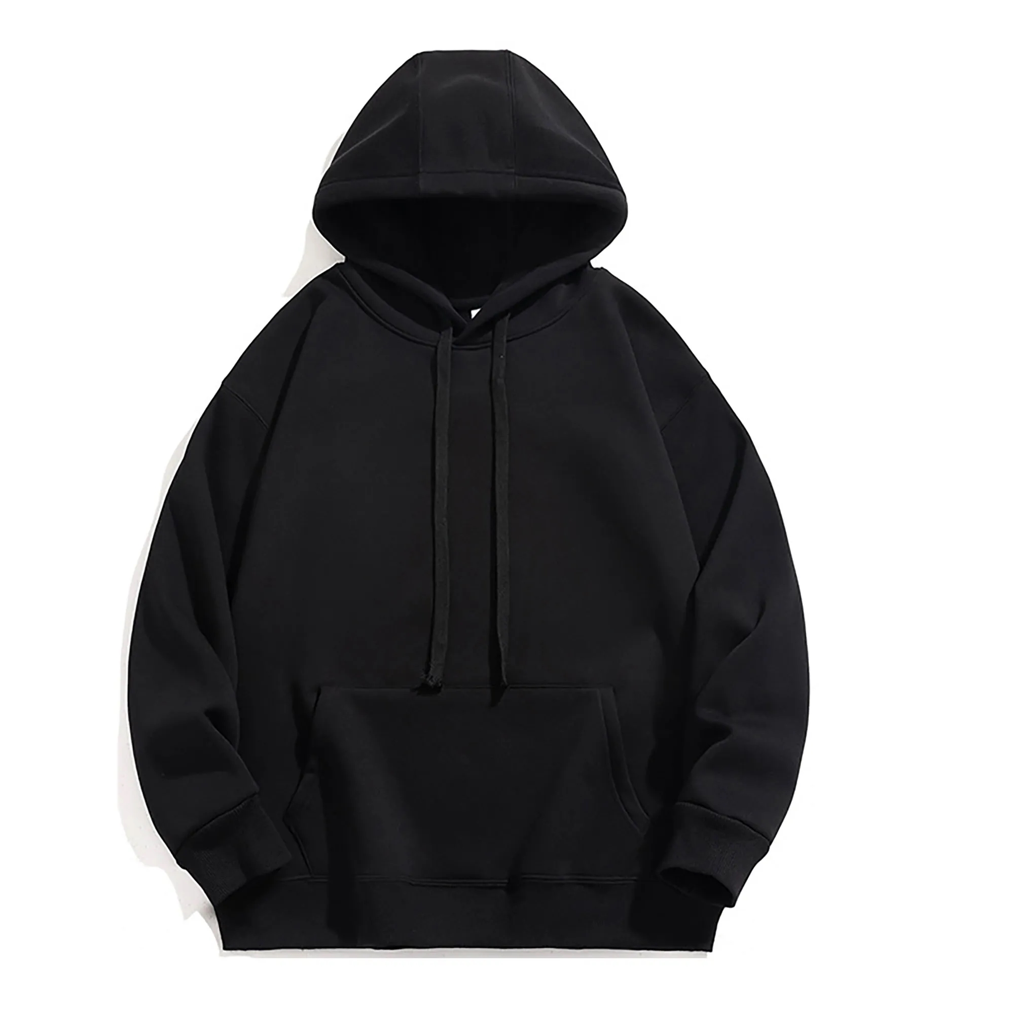 Custom Thicken Fleece Hoodie with Pocket Low Moq, custom hoodie or sweatshirt with logo imprint 9