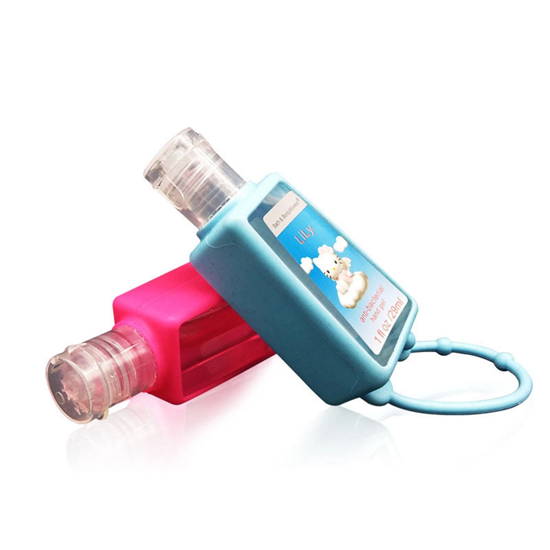 Two-sided Ventilated 30ml Silicone Case for Sanitizer 2