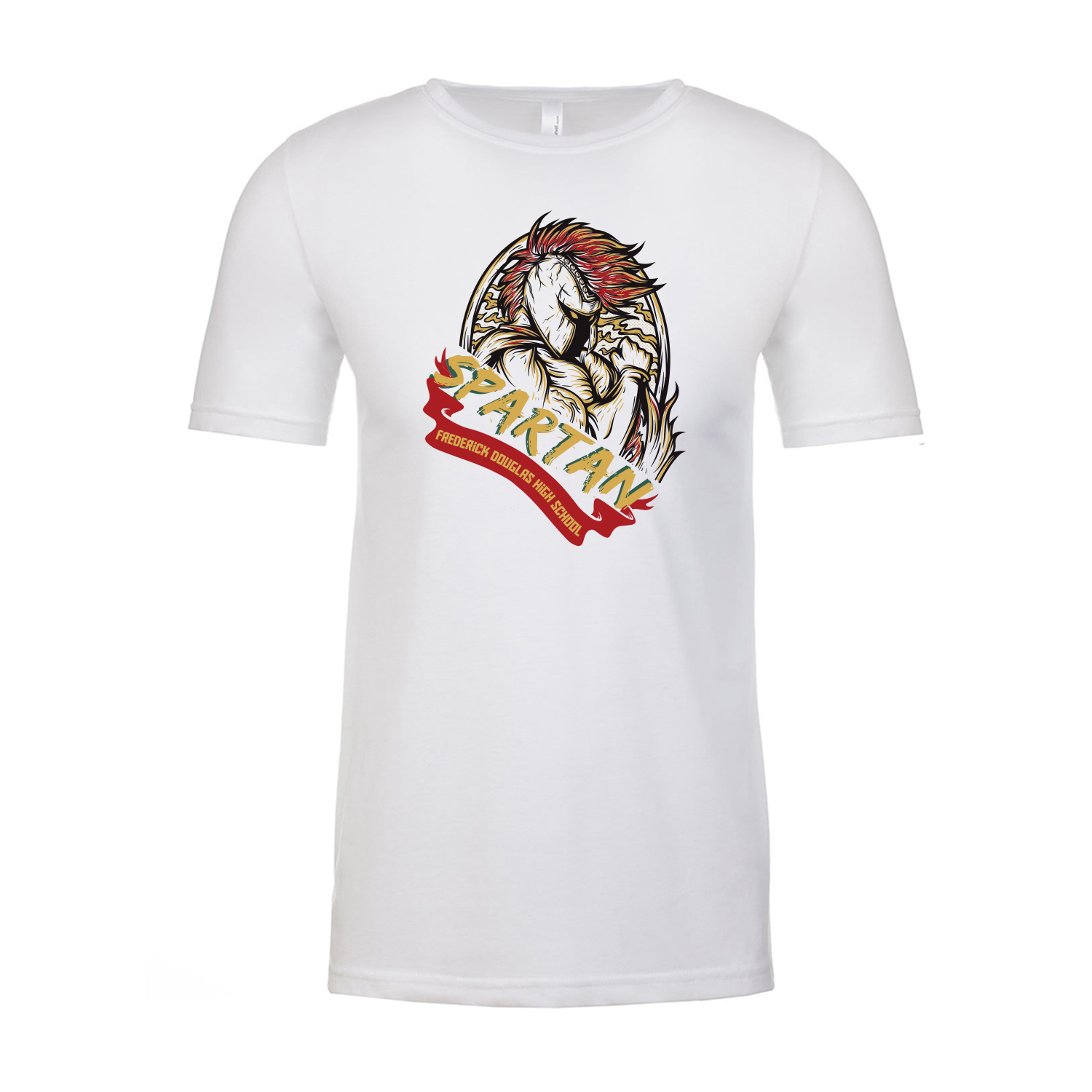 Next Level™ 3.7 oz. Poly/Cotton Blend T-Shirt (Full Color Imprint) 1