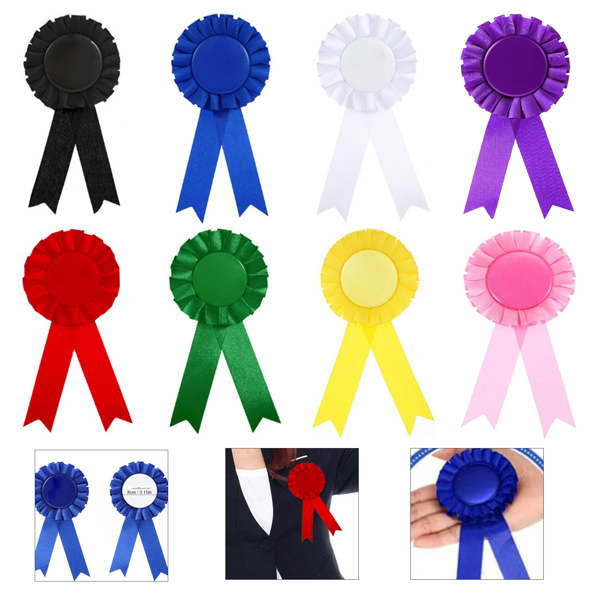 Satin Ribbons Badge 2