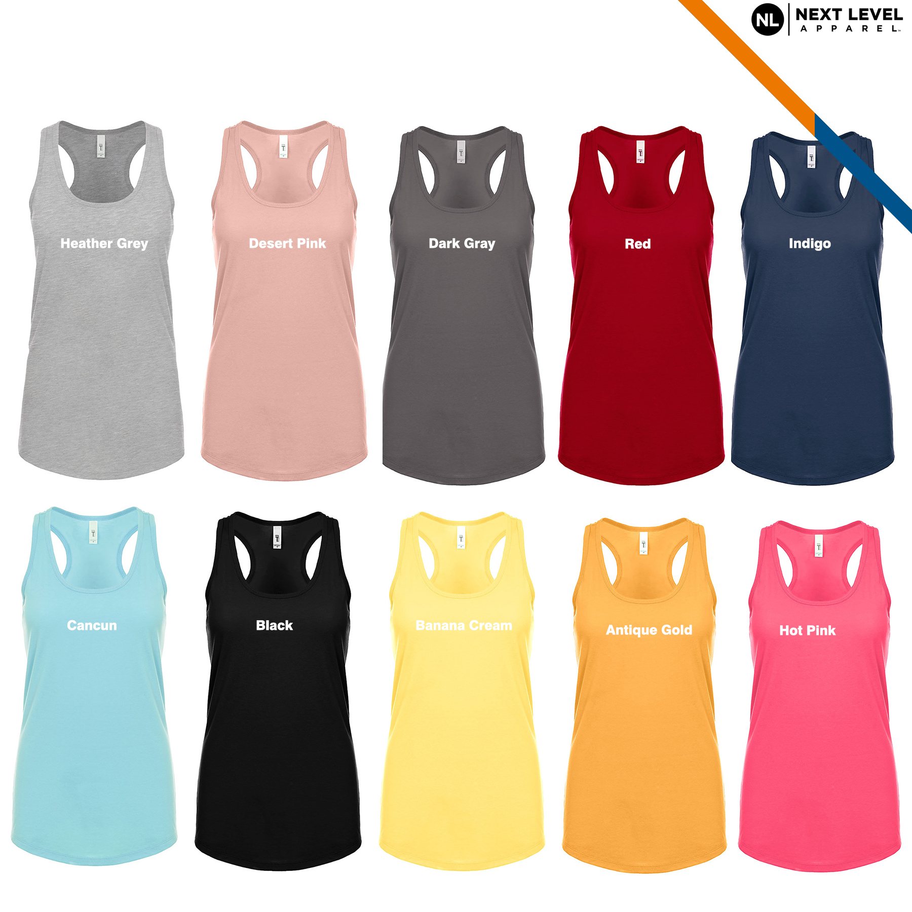 Next Level® Women's Racerback Tank Tops 7