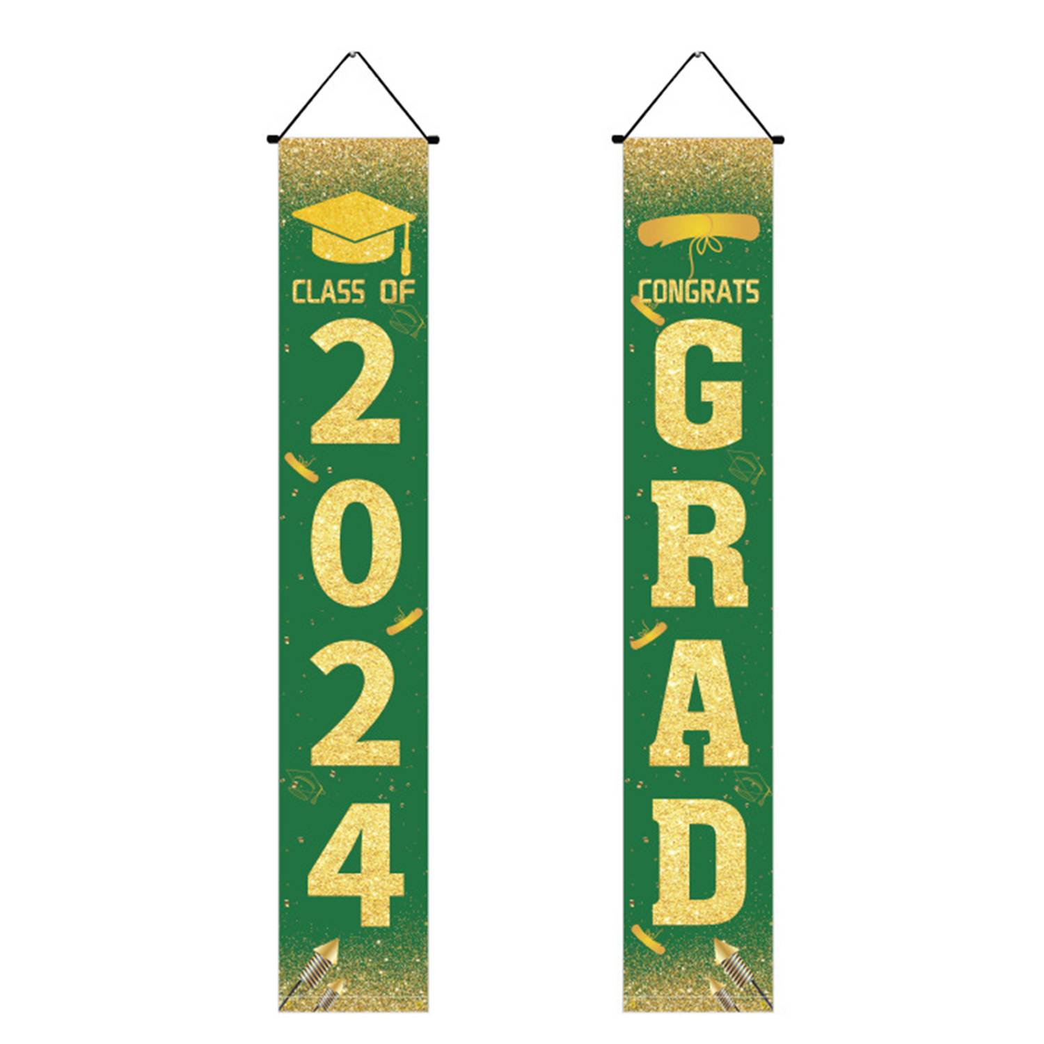 Graduation Season Couplet Congratulations Banner Door 8