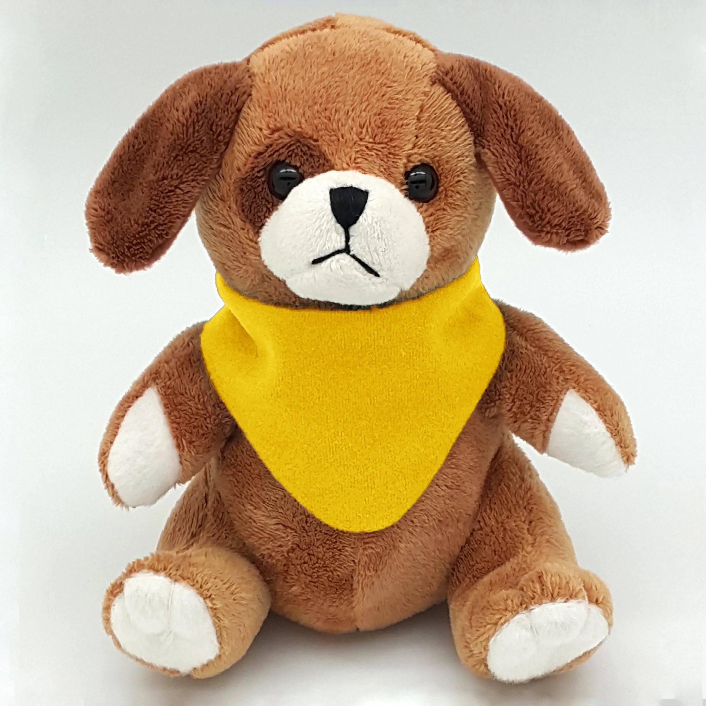6" Beanie Dog with Embroidered Eyes 23