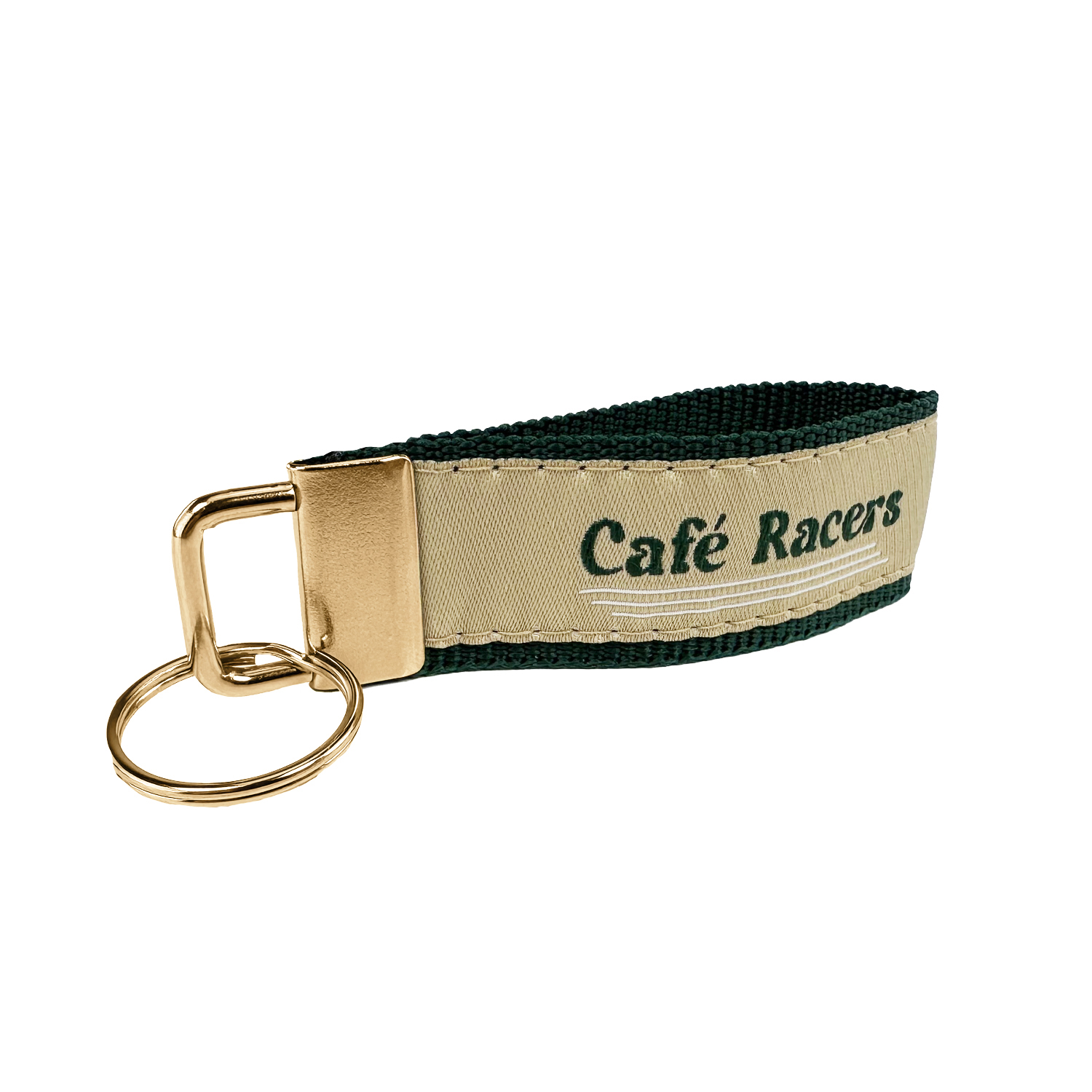 1" x 3" Woven Key Strap w/ Gold Colored Hardware - "Elite" Weave 1