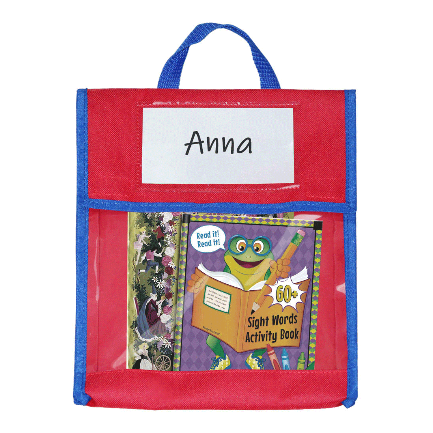 Lightweight Classroom Book Bag W/ Student Name Label 8