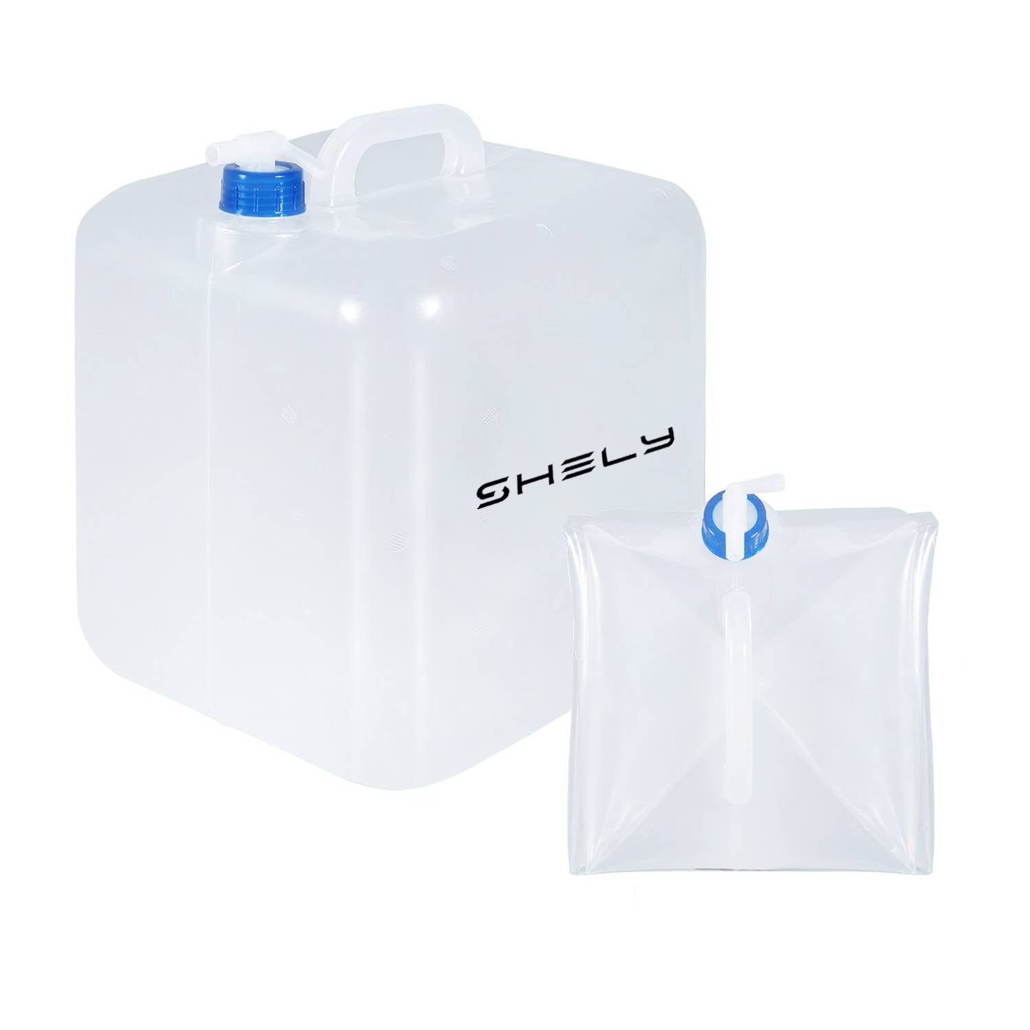 Portable Transparent Camping Water Storage Carrier Jug 9