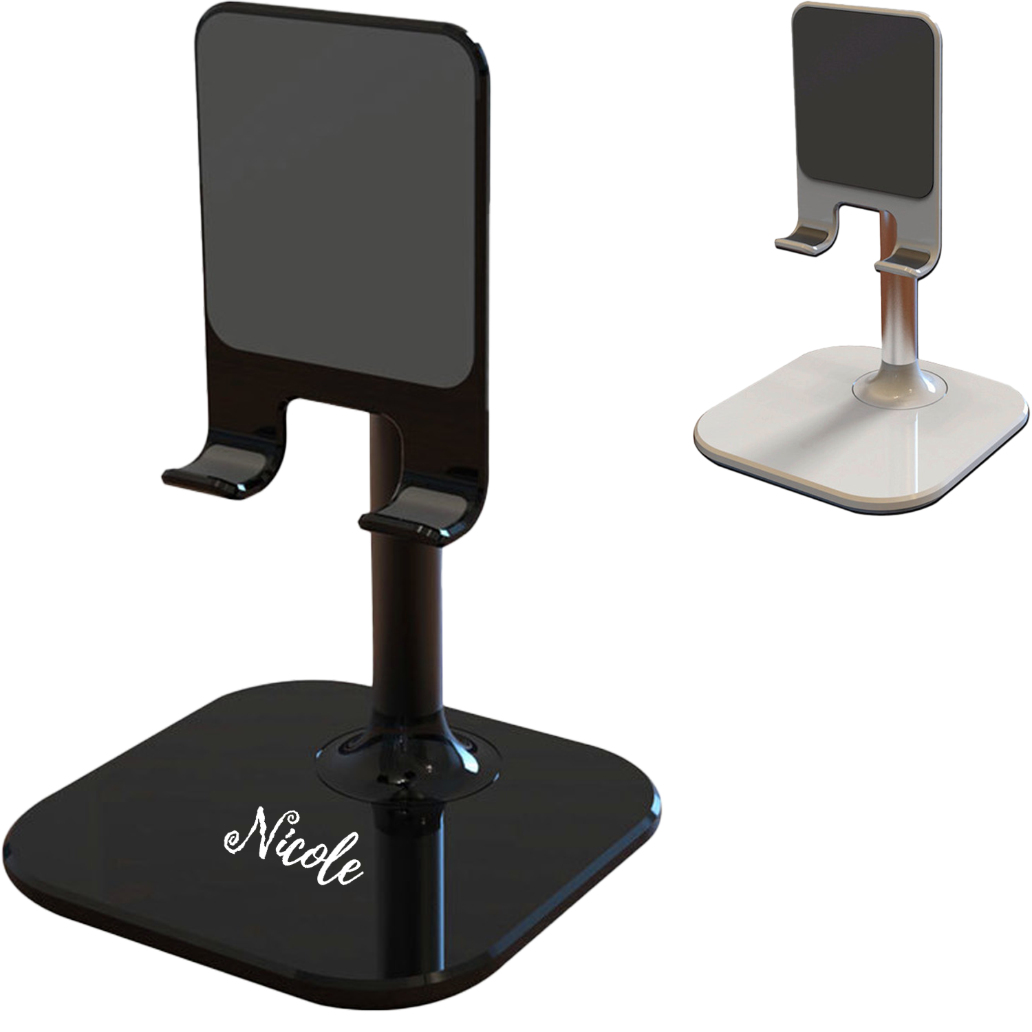 Plastic Silicone Adjustable Phone Stand 2