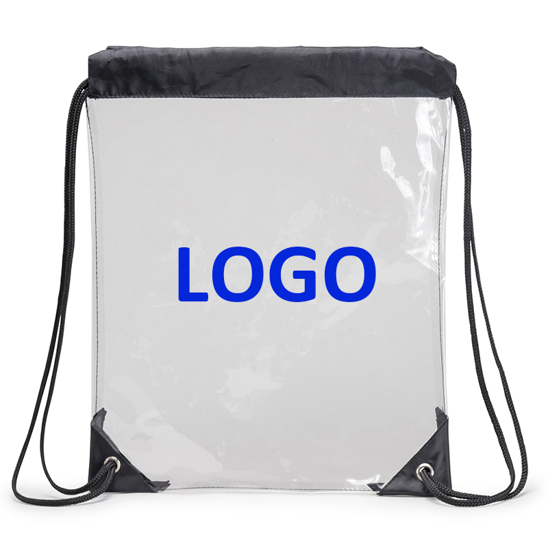 Clear Drawstring Backpack 1
