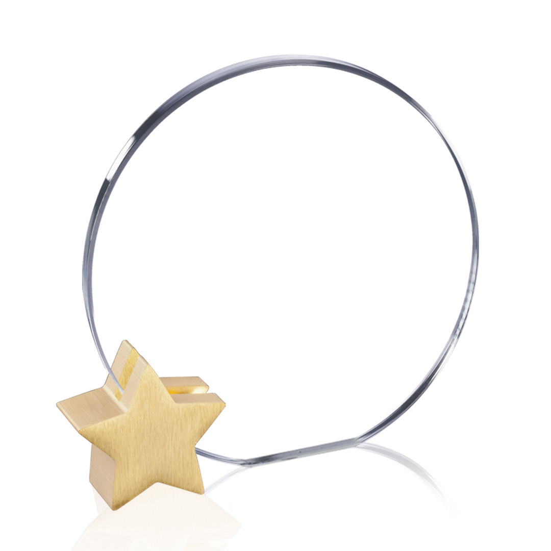 Verdunn VividPrint™ Award - Starfire/Gold Star 3