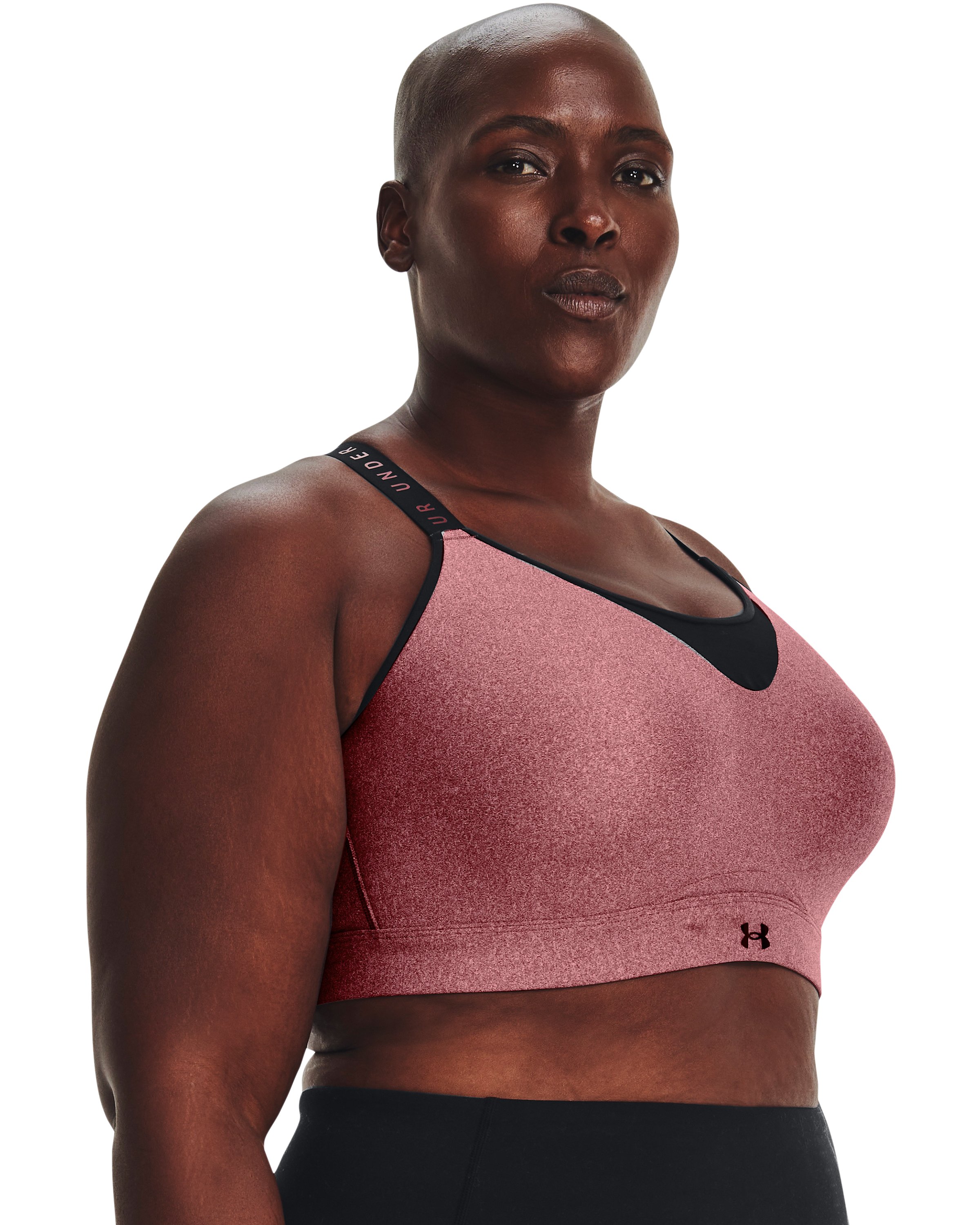 UA Infinity High Heather Women's Sports Bra 2