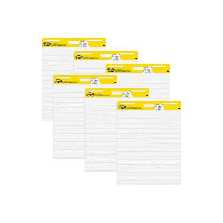 Post-It Super Sticky Easel Pads - Ruled 25" x 30" 2