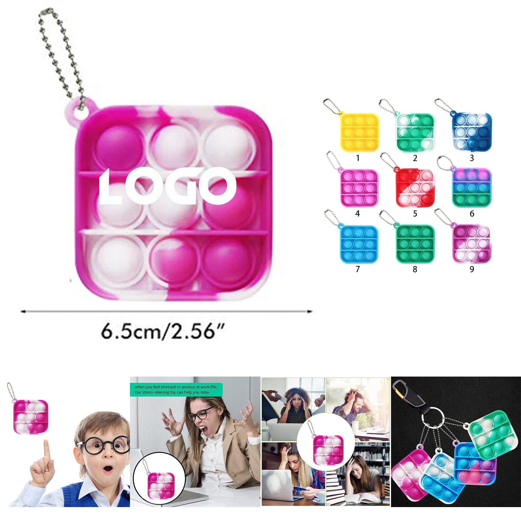 Mini Pop Bubble Fidget Sensory Toy 1