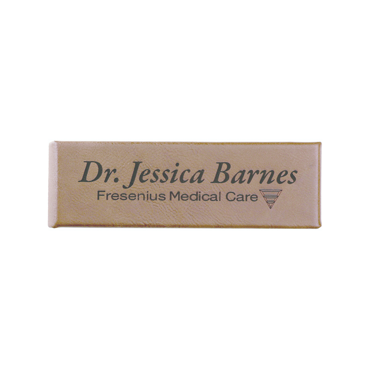 Dark Brown Leatherette Double Pen Case