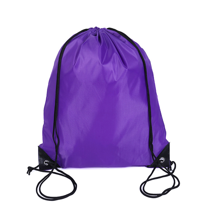 210D Polyester Drawstring Bags Backpack Bulk Sack 6