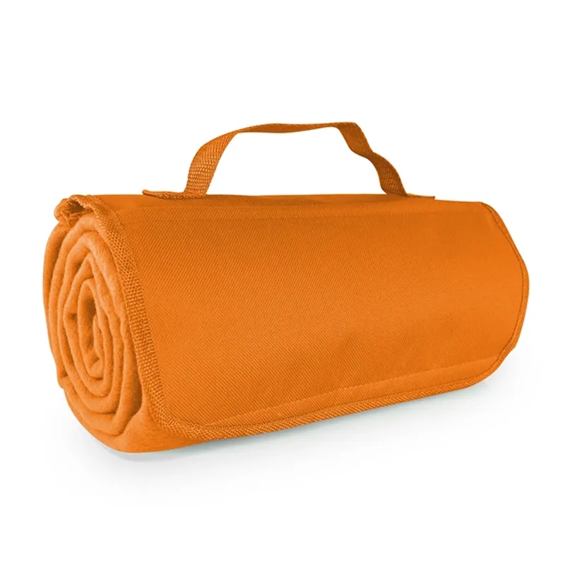 Fleece Roll-Up Blanket With Pocket Flap 7