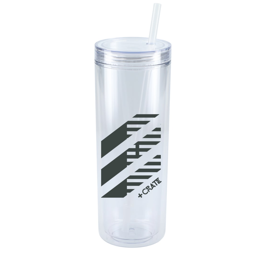 Chroma Recycled Acrylic Straw Tumbler 16oz 8