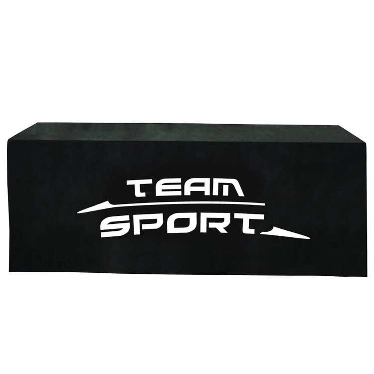 8' Fitted, 4 Sided Screen Print Value Quantity Table Cover