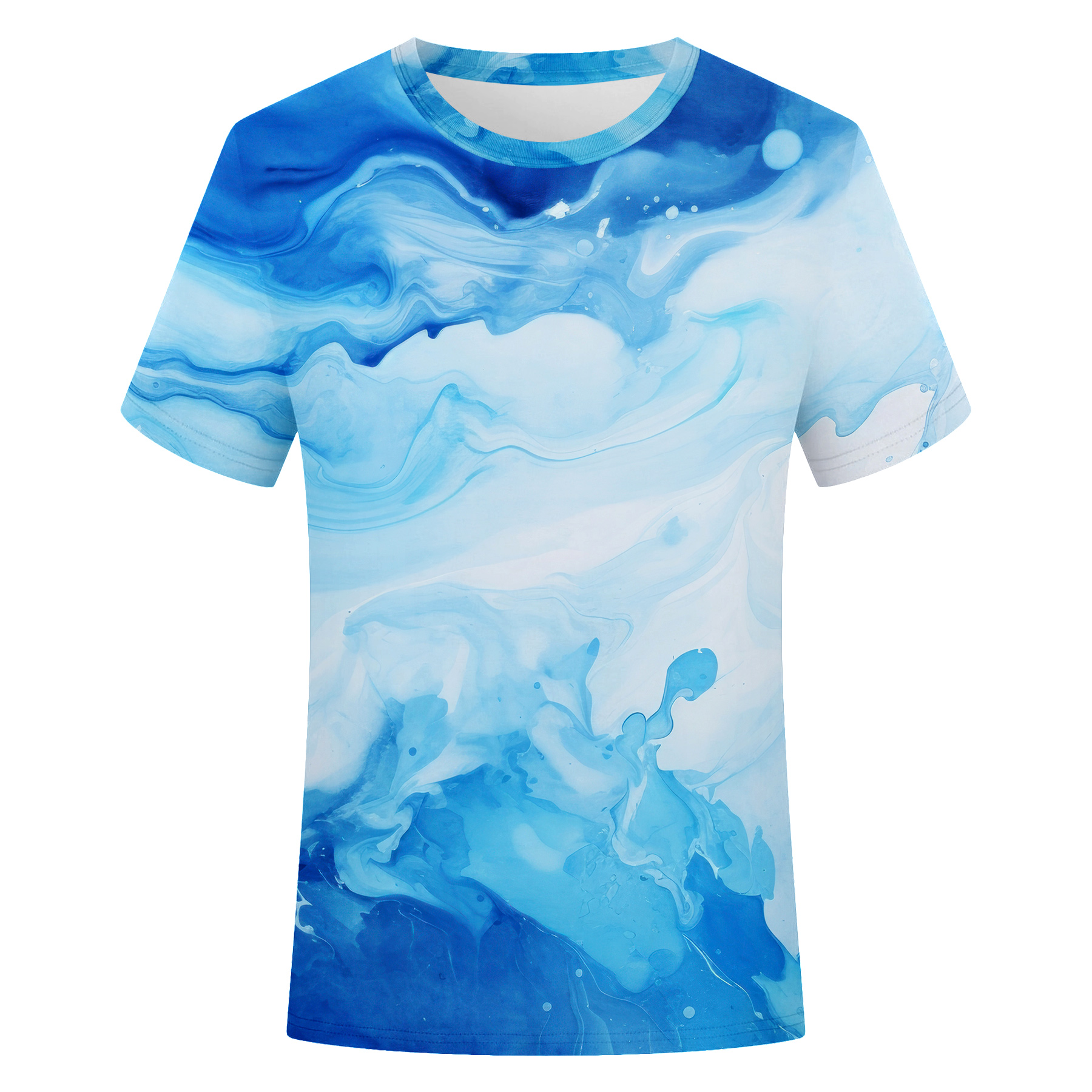 Custom Full Color 3D Printing T-Shirt 3