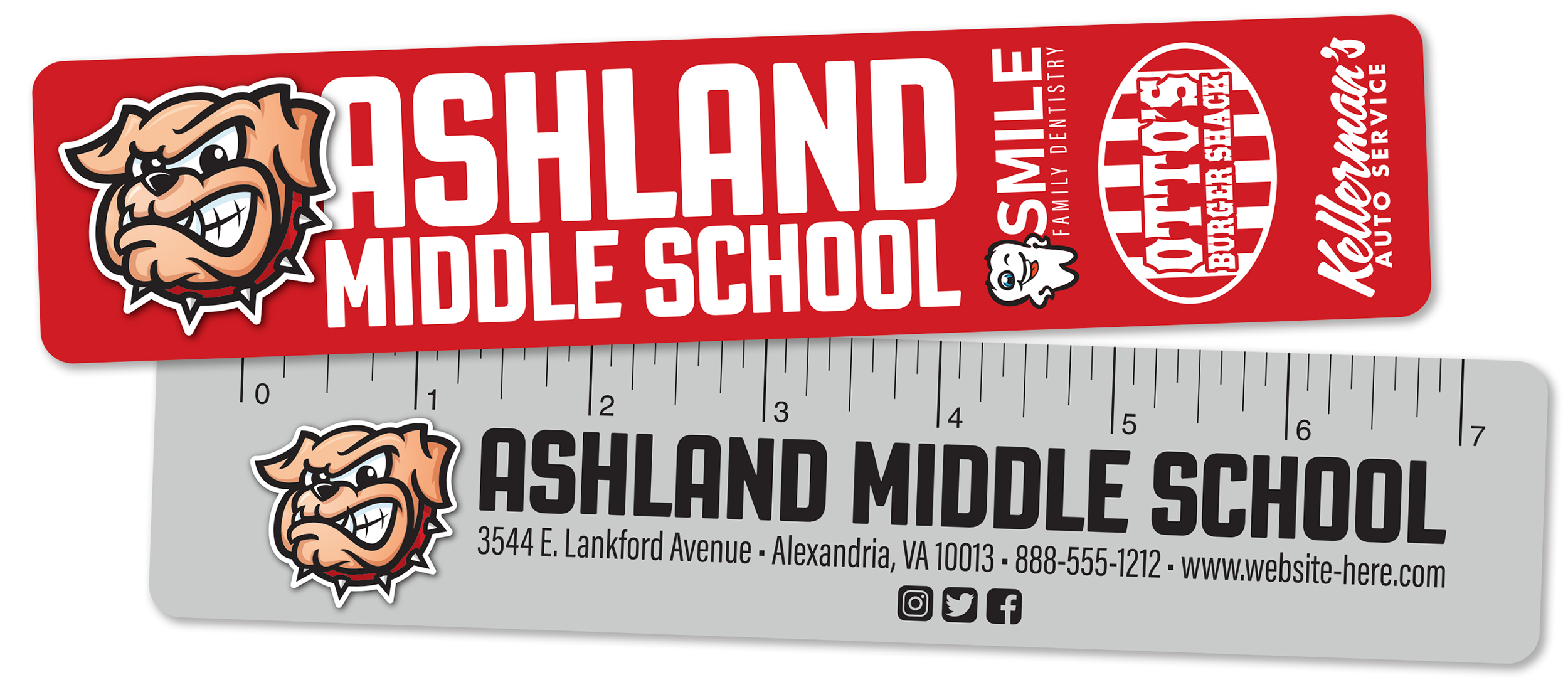 Plastic Bookmark - 1.75x8 Laminated - 30 pt. 2