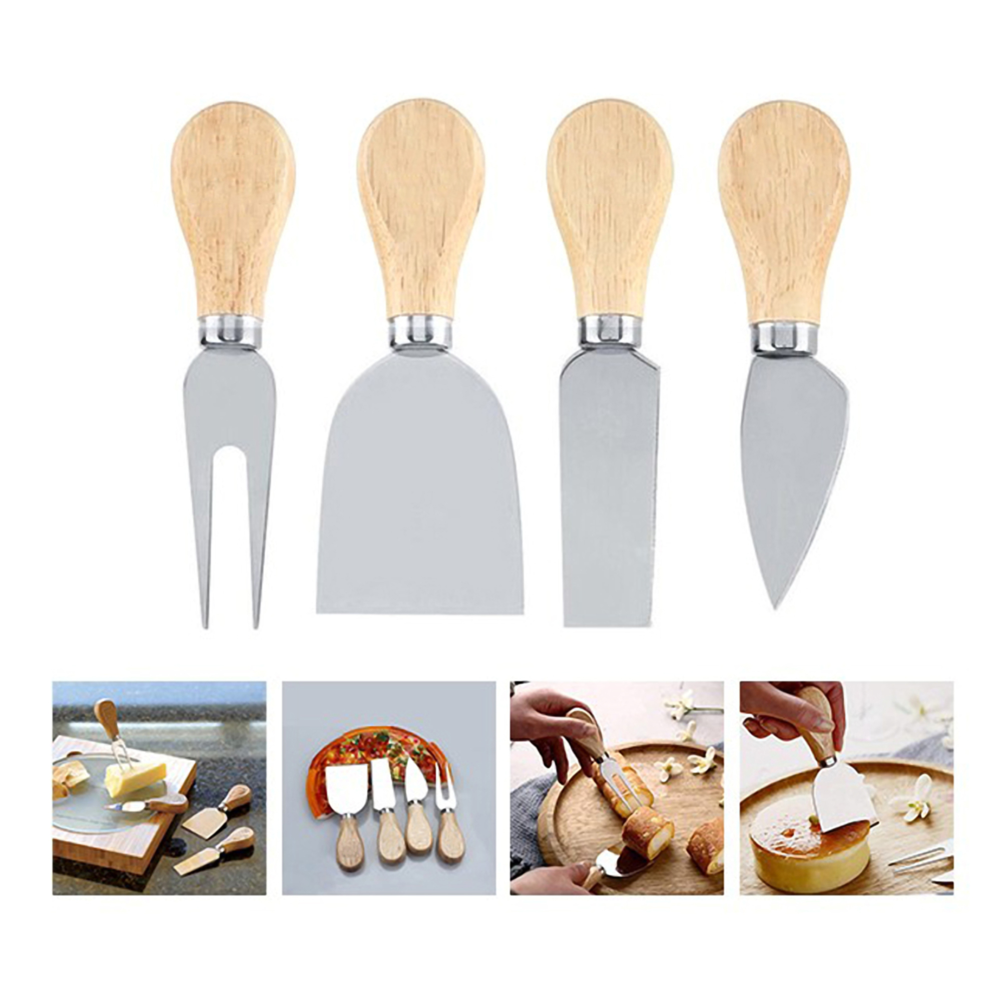 4-Piece Cheese Tools Set
