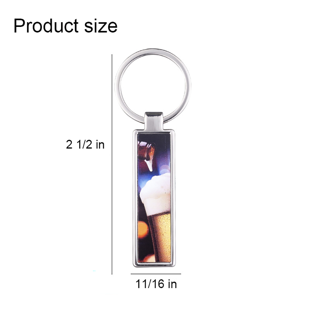 Round Shaped Metal Keychain-Full Color Dome 4