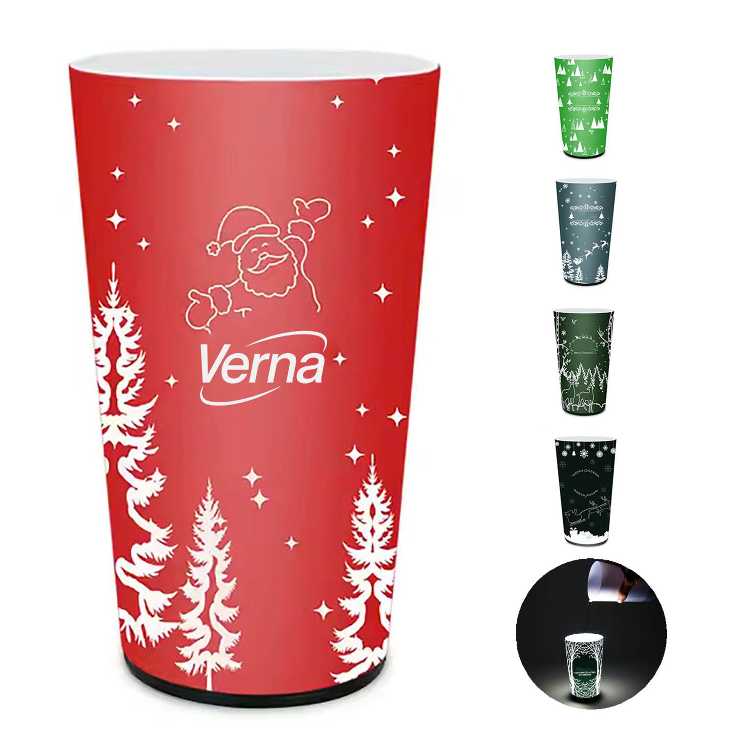 12oz Liquid Activated LED Light Up Plastic Cup 2