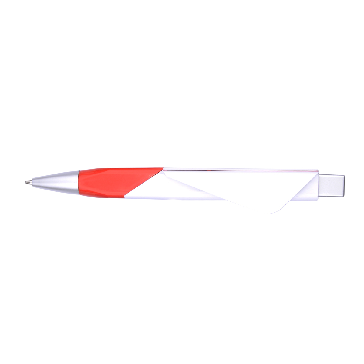 Plastic Pen w/ Business Card Holder 7