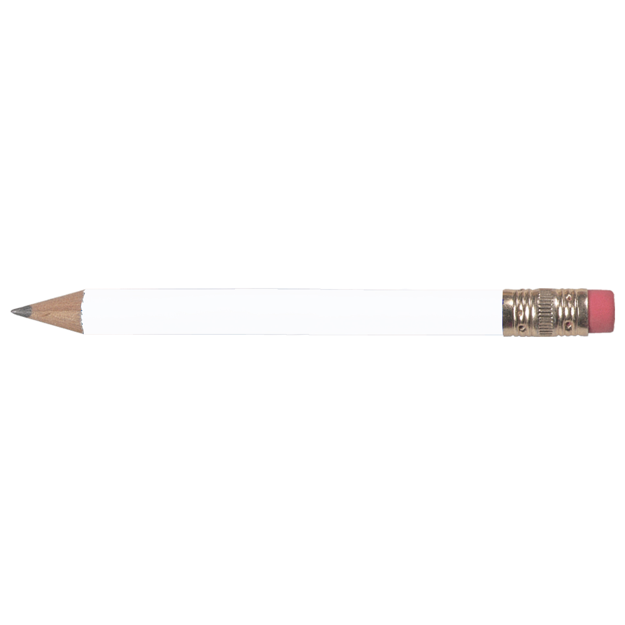 Round Golf Pencil w/Eraser 7
