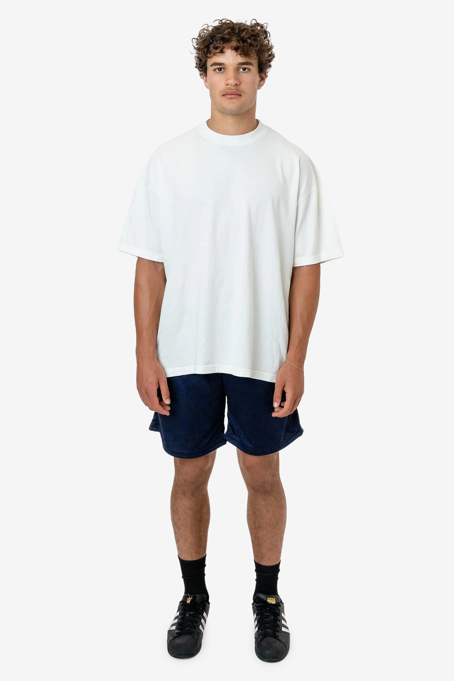 POLY PIQUE MESH MID-LENGTH SHORTS 13