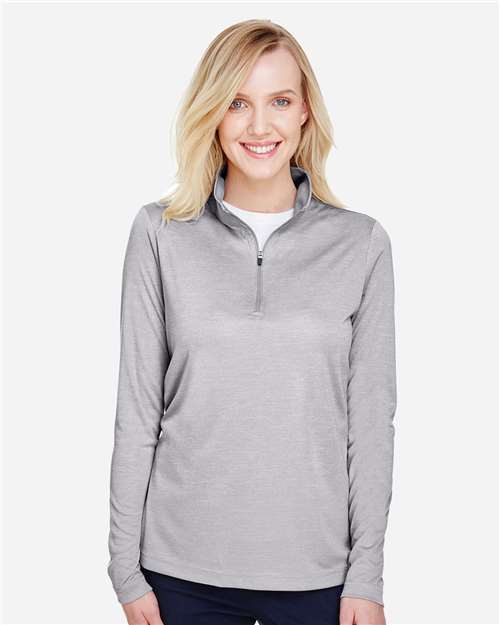 Women's Zone Sonic Heather Performance Quarter-Zip Pullover - TT31HW 18