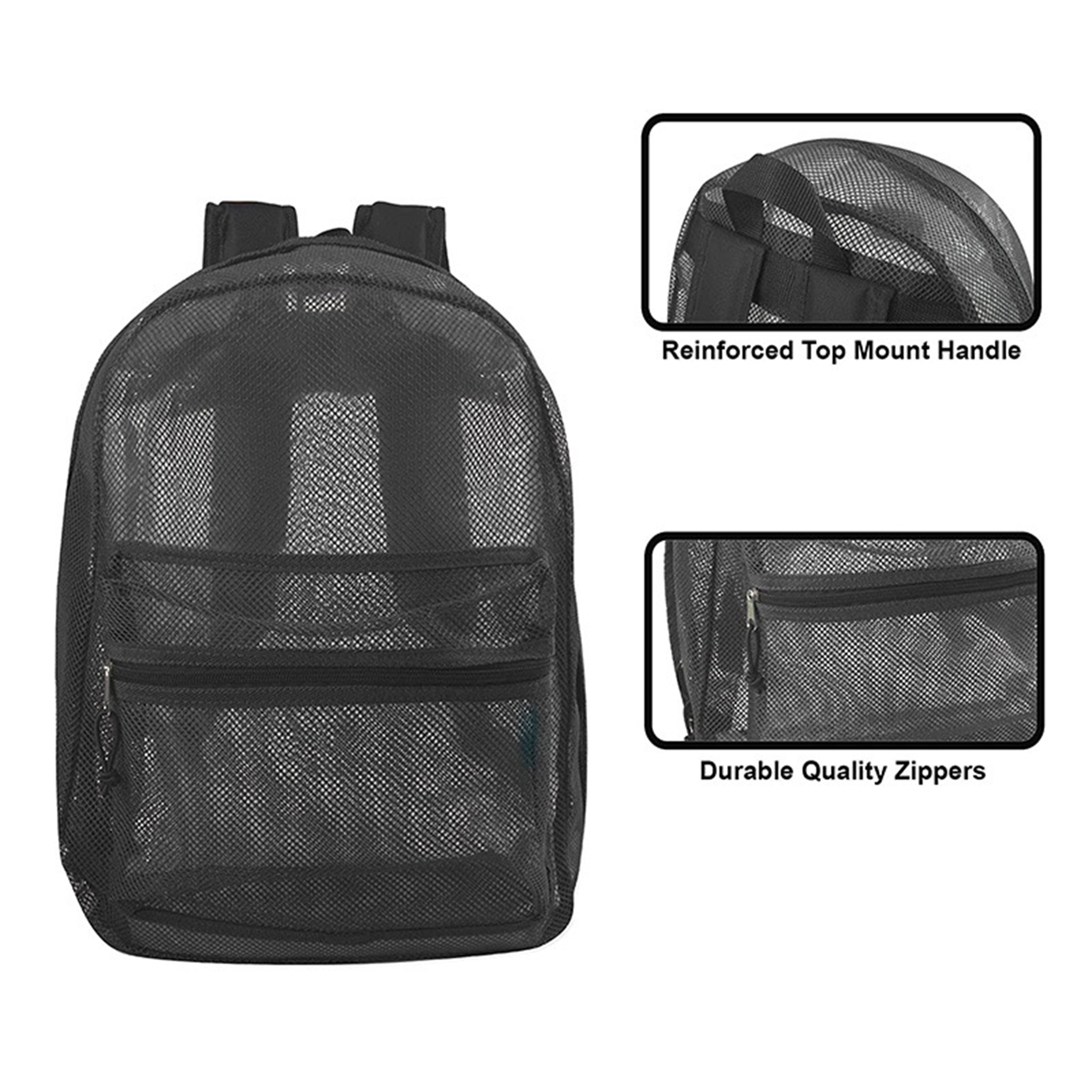 Polyester Mesh Beach Backpack 2