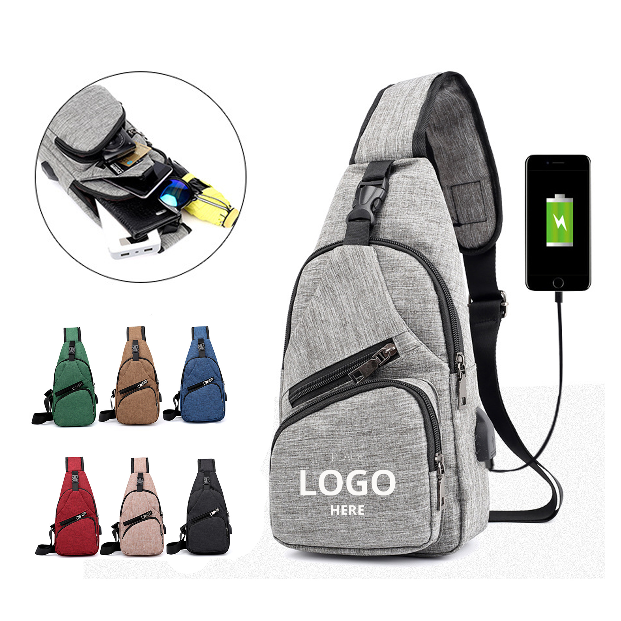Small Sling Crossbody Bag Backpack 2