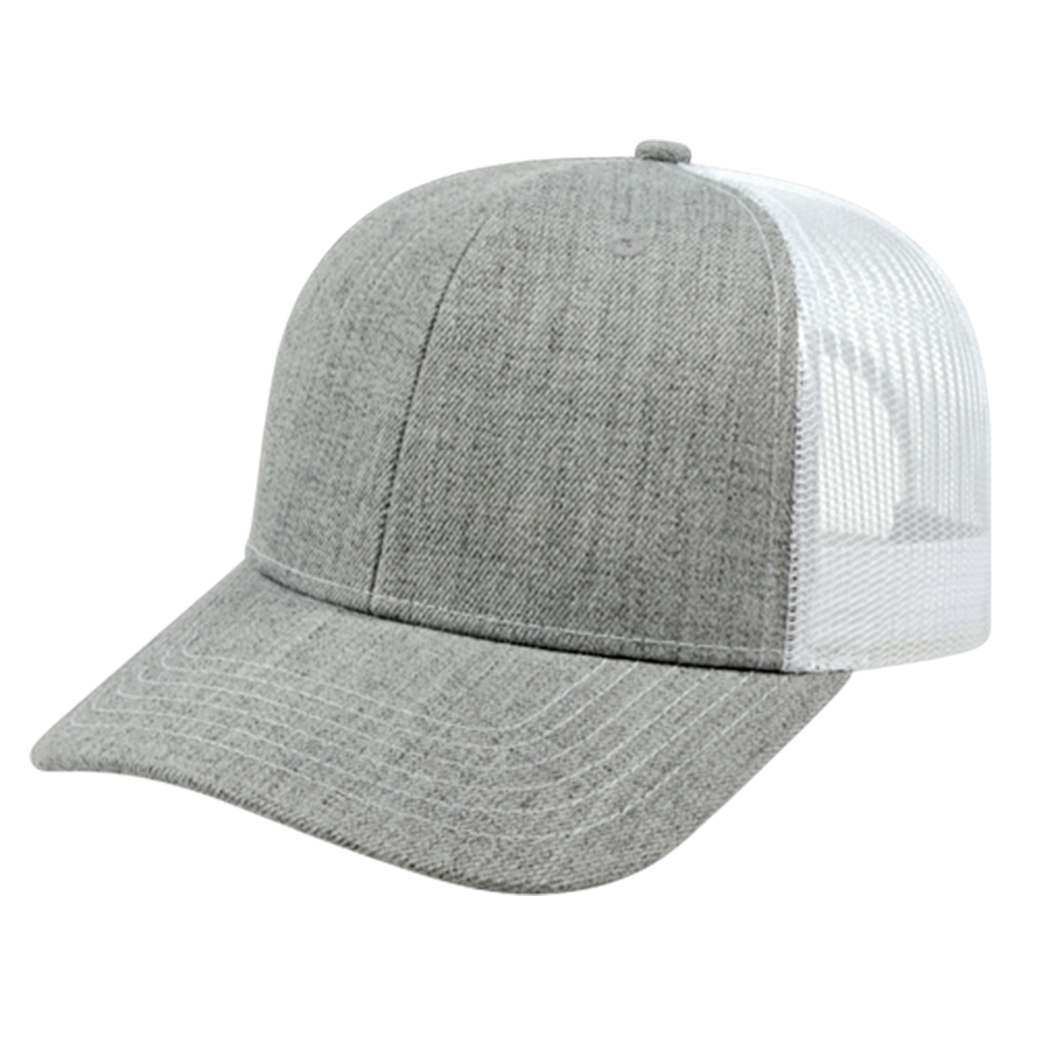 Blended Wool Acrylic Trucker Cap